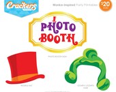 WONKA-INSPIRED Party - Photo Booth Props package