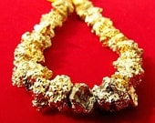 Pyrite in Gold, Naturally Shaped Nuggets
