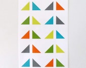 Double Triangles Postcard