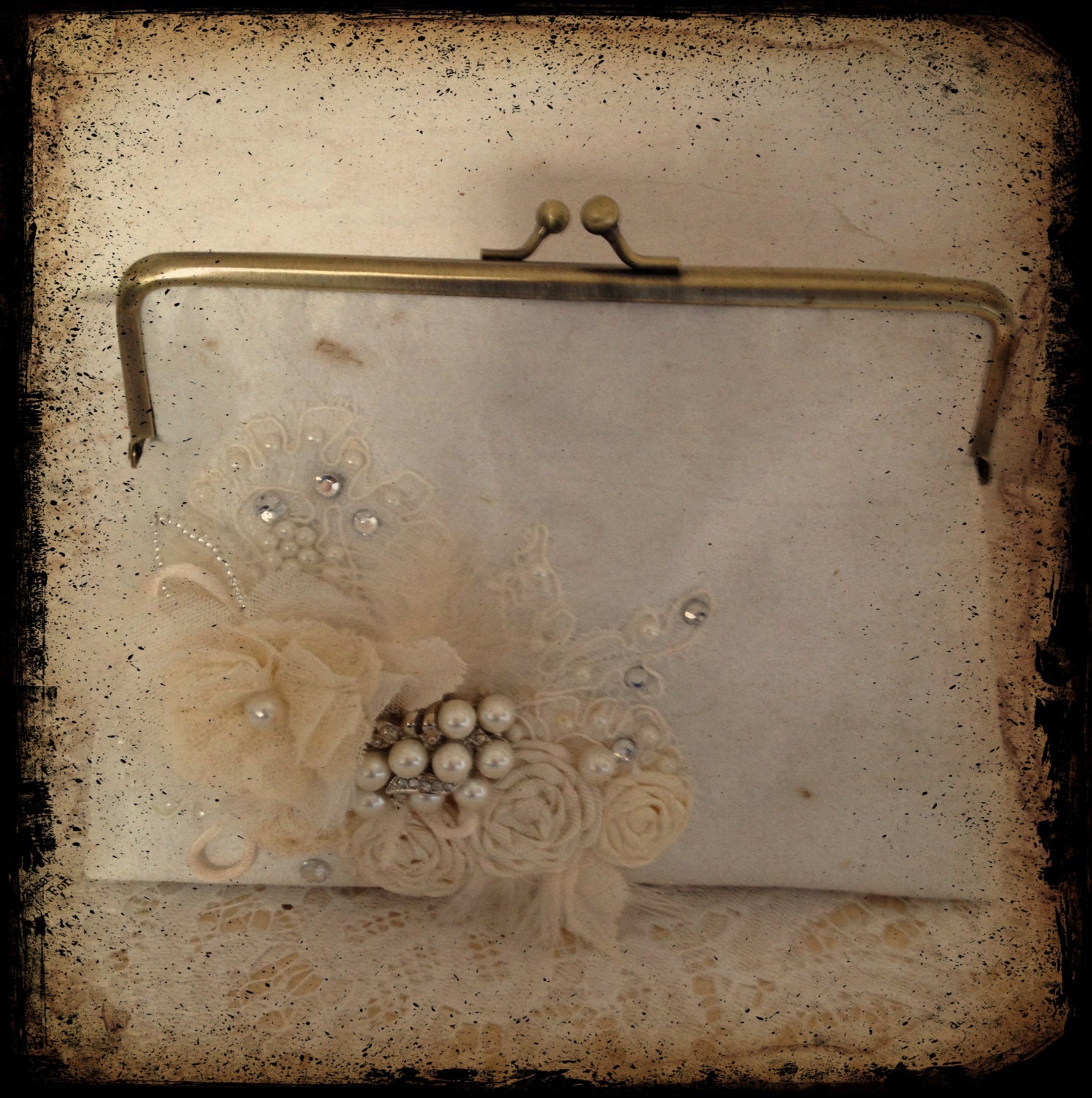 Dainty Bridal Clutch Bag