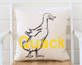 Quack pillow