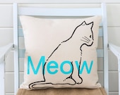 Meow Pillow
