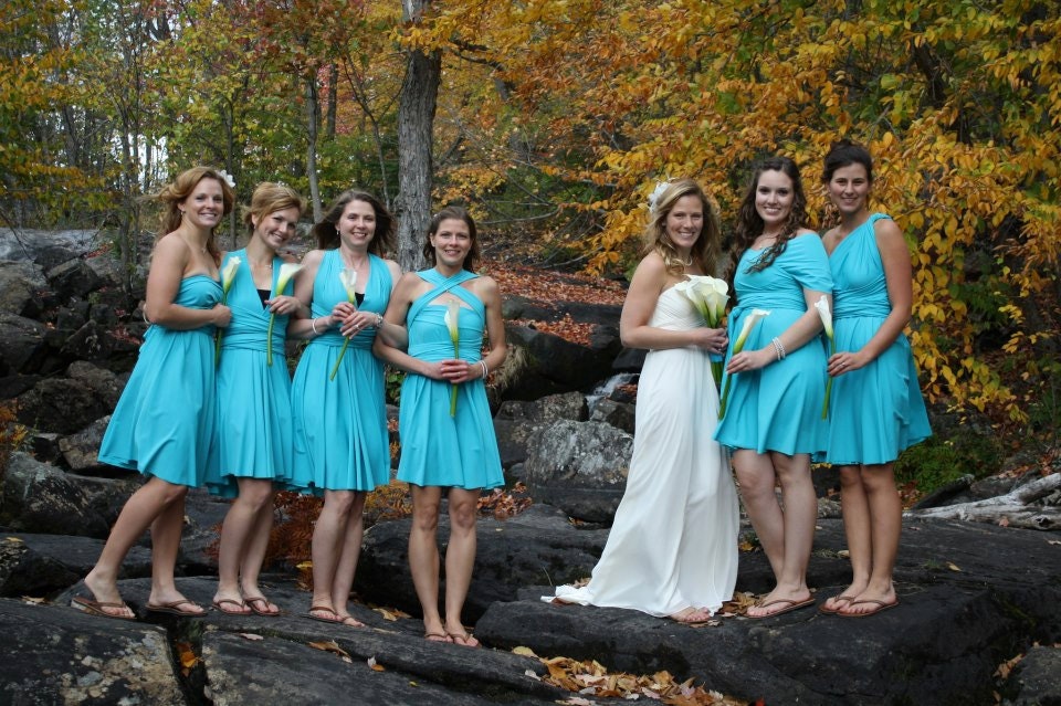 Infinity Dress in hundreds of color options- various fabrics, casual to formal - prices vary