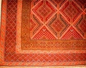 Vintage Musvani Carpet and Kilim Rug
