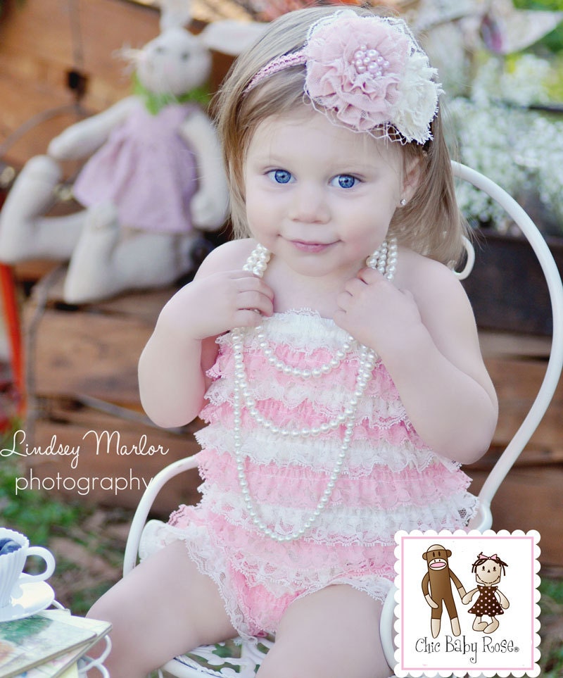 The Original Multi Color Toddler  Petti Romper by Chic Baby Rose in 7 Fun Color Combos