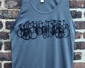 Bike Stack  Bicycle Tank Top