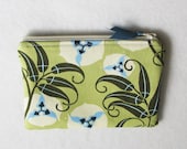 Zipster Pouch - Amy Butler Nigella Passion Vine Celery