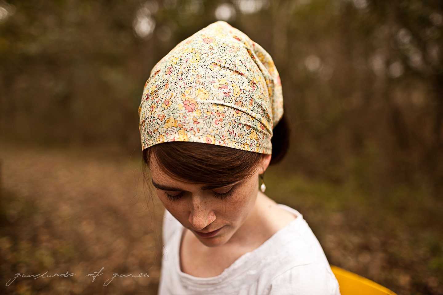 Cecily In Claire Aude Golden Garlands of Grace 2013 Liberty Print Collection