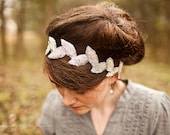 The Grecian Bride  - Garlands of Grace headband 2013