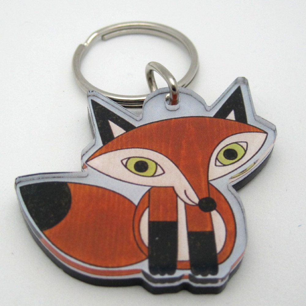 Fox Keychain