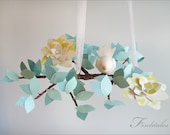 MOVING SALE Nursery Mobile Baby Mobile Nursery Decor Tree Limb Mobile