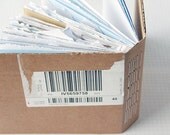 Mail Book - Recycled Paper Notebook - Mini Travel Journal