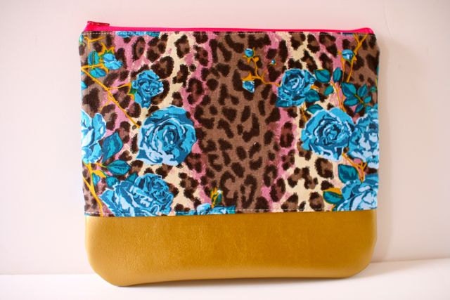 Vinyl Trimmed Clutch