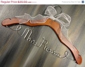 20% OFF SALE Personalized Bridal Hangers Personalized Hangers Wedding Dress Hangers Bridal Accessories Wedding Coat Hangers Bride Hangers P