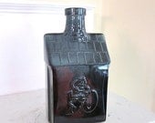Vintage House Bottle - Grey Glass - 1979