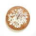 Bamboo Bouquet Flower Wall Clock