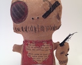 Handmade grungy voodoo Headhunter monster (Chavez)