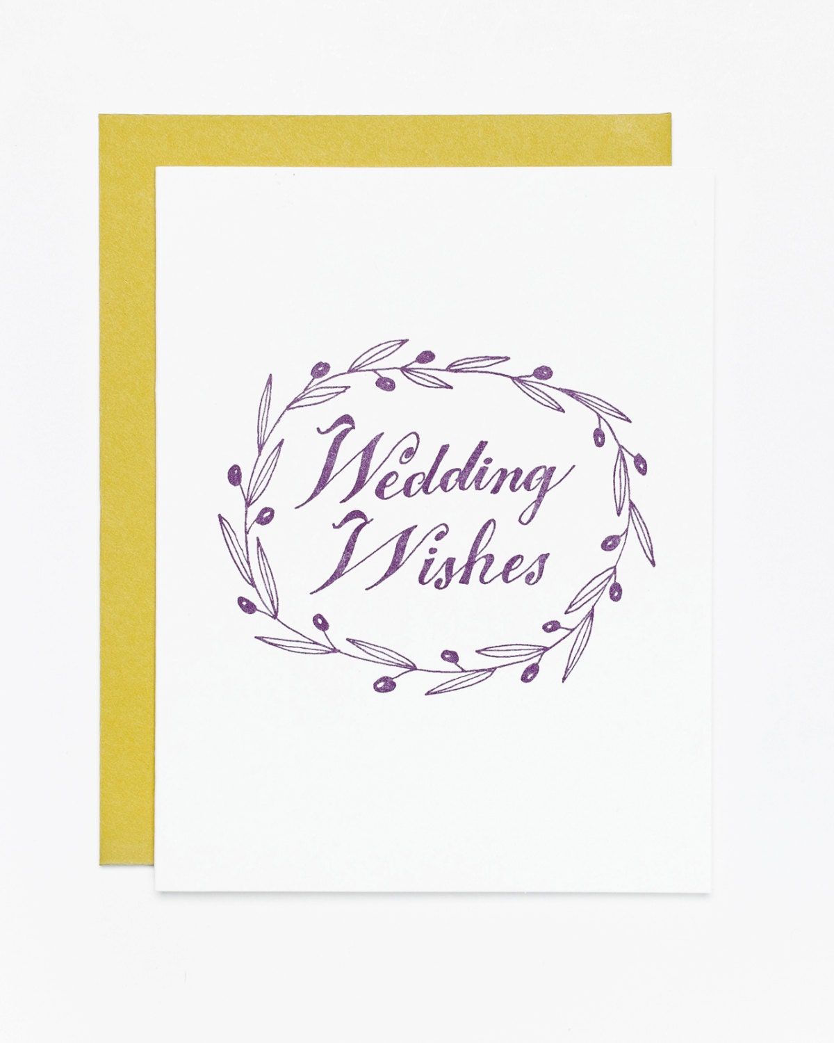 Wedding Wishes (Botanic) Card