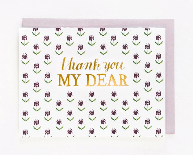 Thank You My Dear Card