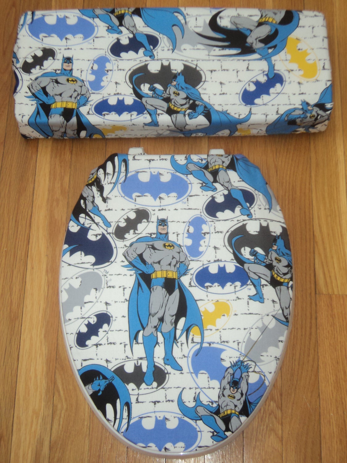 Batman... Toilet Seat Cover Set