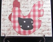 Greeting Card  French Country Rooster