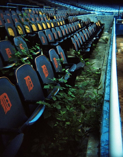Detroit Tiger Stadium Reclamation - 11x14 Holga Fine Art Photographic Print