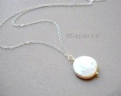 White Freshwater Pearl Necklace