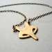 Retro Fox Necklace