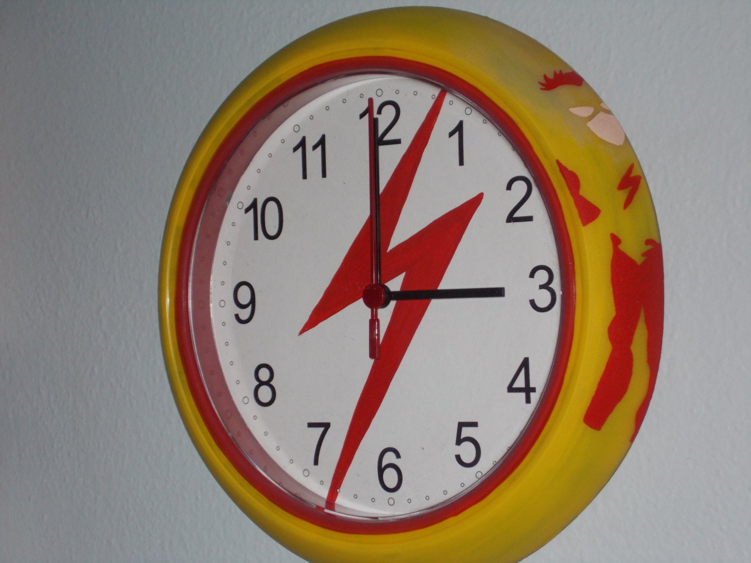 Faster than lightning: Kid Flash clock