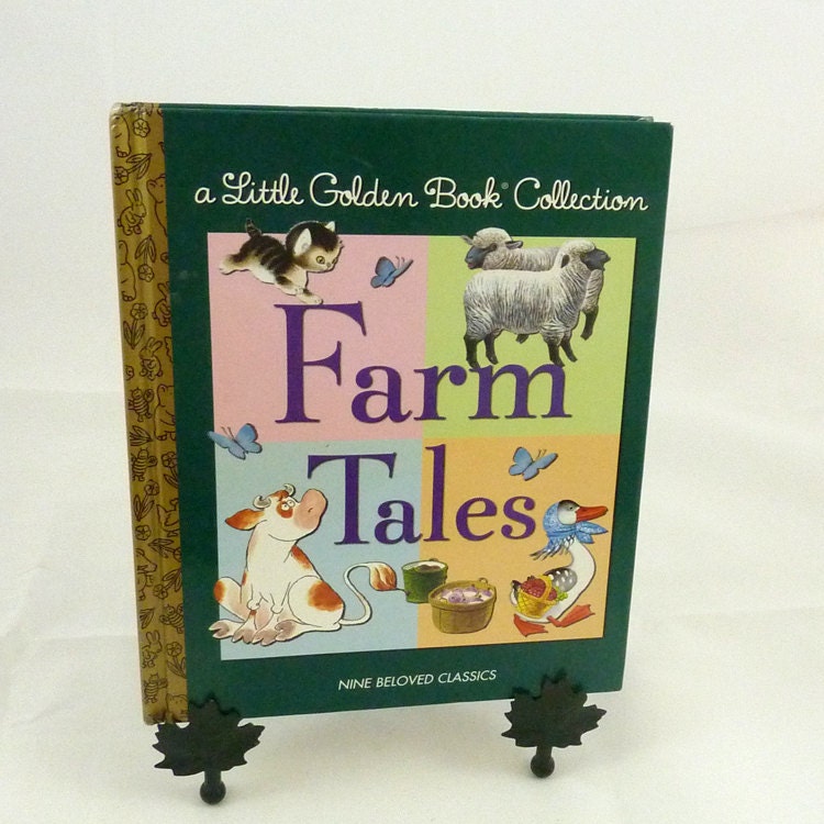Farm Tales 9 classic Golden book stories in 1 book Excellent condition wonderful illustrations