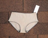 SALE /// SIze S classic cut undies cashmere oatmeal