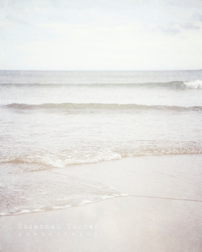 A Gentleness - 16x20" large beach photograph - calm, soothing, pale muted tones, beach decor for any room - SusannahTucker A Gentleness - 16x20" large beach photograph - calm, soothing, pale muted tones, beach decor for any room - SusannahTucker