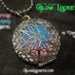 Cotton Candy Mystic Glow Locket Pink Blue Swirls