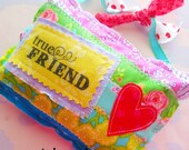 Fabric Stuffed Pillow Hanging Ornament True Friend