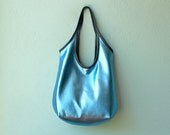 ready to ship price - MID SLING  in Shell Foil Metallic leather