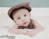 Baby Toddler  Boy Newsboy hat or Driver styled  Hat, you select style and hat