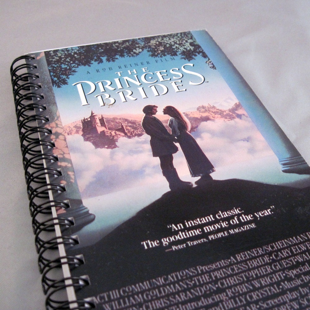 The Princess Bride Notebook - Recycled