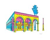 Gas House Venice Beach print