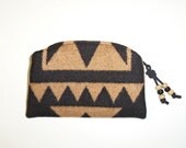 Coin Purse Change Purse Zippered Pouch Accessory Organizer Wool