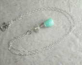 Pretty Girl --- Amethyst and Larimar Necklace
