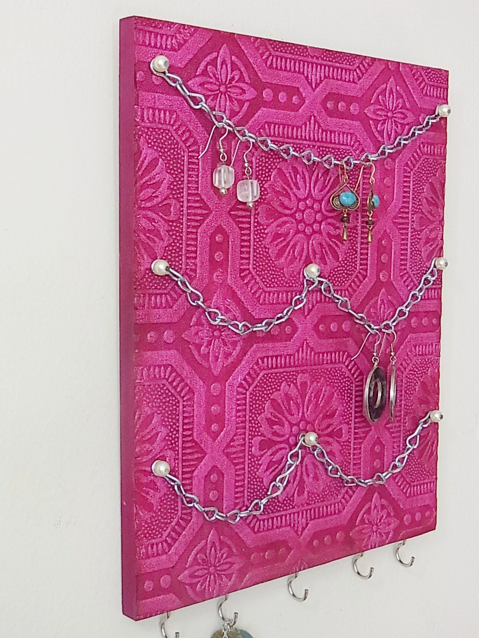 Jewelry Hanger Organizer for Earrings and Necklaces