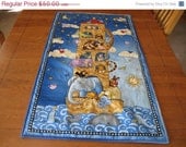 Baby Quilt Sale Noah's Ark Wall Hanging for Baby or Toddler