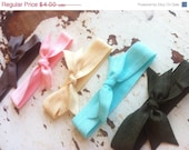 40% OFF SUPER SALE 5 Bow Hair Tie Elastic PonyTail Bands