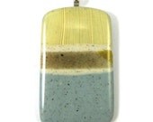 Tidal Pool Collection - Ocean's Edge Polymer Clay Pendant