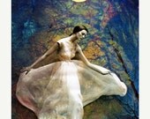 ON SALE Art, Photography, Portrait, Woman Portrait,  Fine Art Print, Giclee Archival Print, Photomontage, Collage, Painted Photographs,