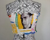NKOTB New Kids On The Block Shirred Smocked Tube Sexy 90s Retro The Package Tour
