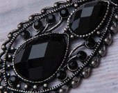 SOLD...Black earrings