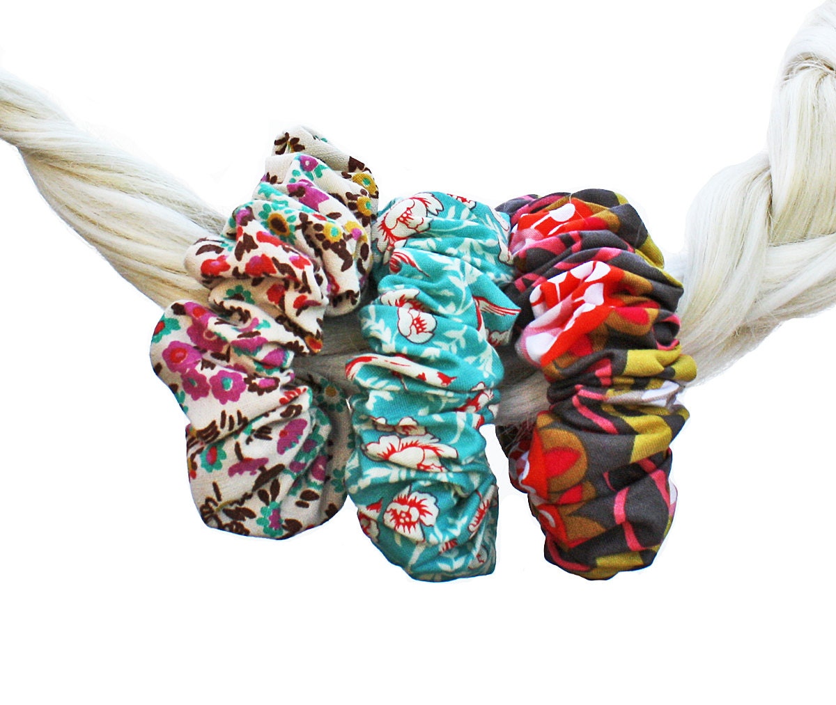 Scrunchie - Hair Scrunchie Set of 3