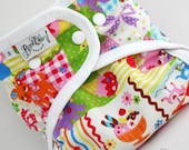 diaper cover Kawaii Patchwork Ready to Ship Size Small