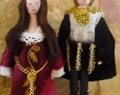 Romeo and Juliet Shakespeare Miniature Art Collectible Doll Set